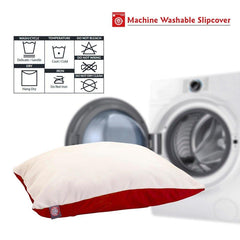 Poly/Cotton Sherpa Pillow Dog Bed