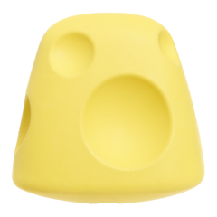 Cheese Super Chewer Durable Enrichment Dog Toy
