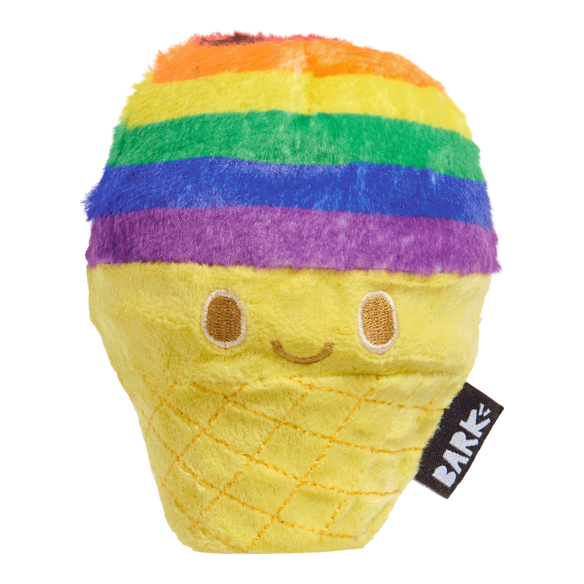 Rainbow-wow Sherbert Super Chewer Durable 2-in-1 Dog Toy