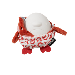 Puppy Love Penguin Durable Super Chewer 2-in-1 Rip and Reveal + Enrichment Dog Toy