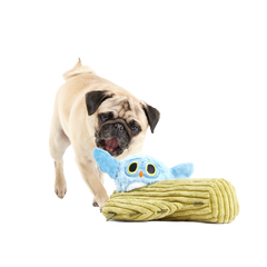 Saguaro Sammy Plush Multi-Part + Tug Dog Toy