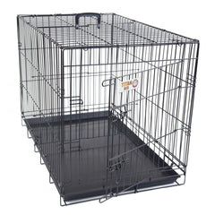 Single Door Crate Black