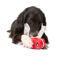 Sniff Army Knife Plush Tug Dog Toy