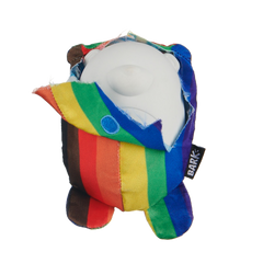 Some Bear Over The Rainbow Super Chewer Durable 2-in-1 Dog Toy