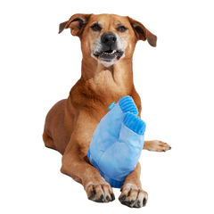 Squeaky Clean Mom Jeans Plush Tug Dog Toy