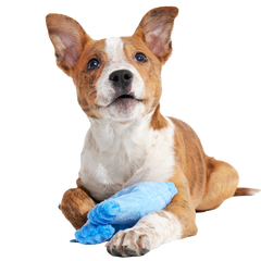 Squeaky Clean Mom Jeans Plush Tug Dog Toy