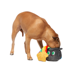 St. Pup's Pot o' Gold Plush Tug + Enrichment Dog Toy