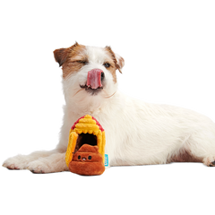 Turdbert's Snouthouse Plush Multi-Part + Enrichment Dog Toy