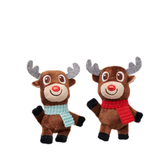 Ruby & Scarlet Multipart Plush Multi-Part Dog Toy