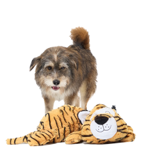 Benji the Bouncing Tiger Plush Extra-Large + Tug Dog Toy
