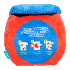 Bite Pods Plush Multi-Part + Fetch + Enrichment Dog Toy