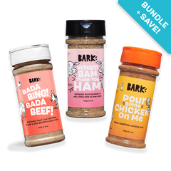 Shaker Topper Trio Bundle Beef, Chicken, Pork, Dog Food Meal Topper, 4.6 Oz Each, 3 Pack