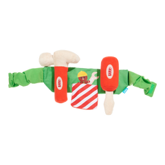 Do-It-Your-Elf Toolbelt Wearable Multipart Plush Tug Dog Toy