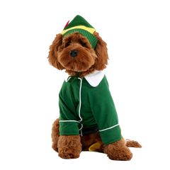Buddy The Elf™ Dog Hat And Pajamas