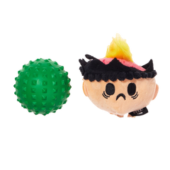 Hot-Headed Harry Super Chewer Durable 2-in-1 + Fetch Dog Toy