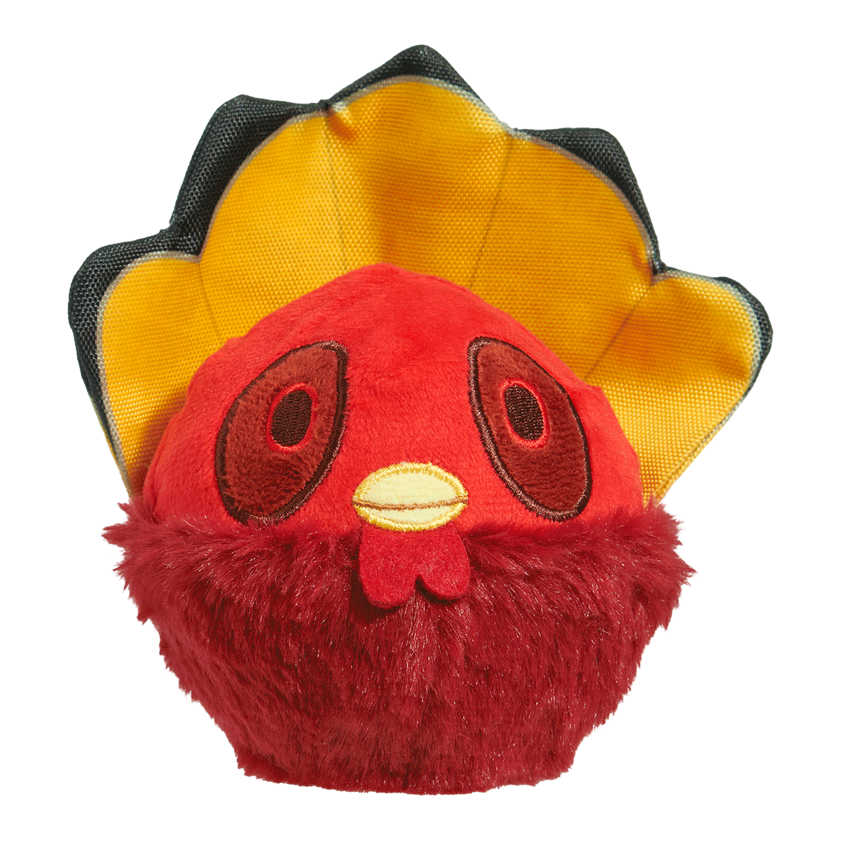 Tough Stuffed Turducken Durable Super Chewer 2-In-1 Rip And Reveal Dog Toy